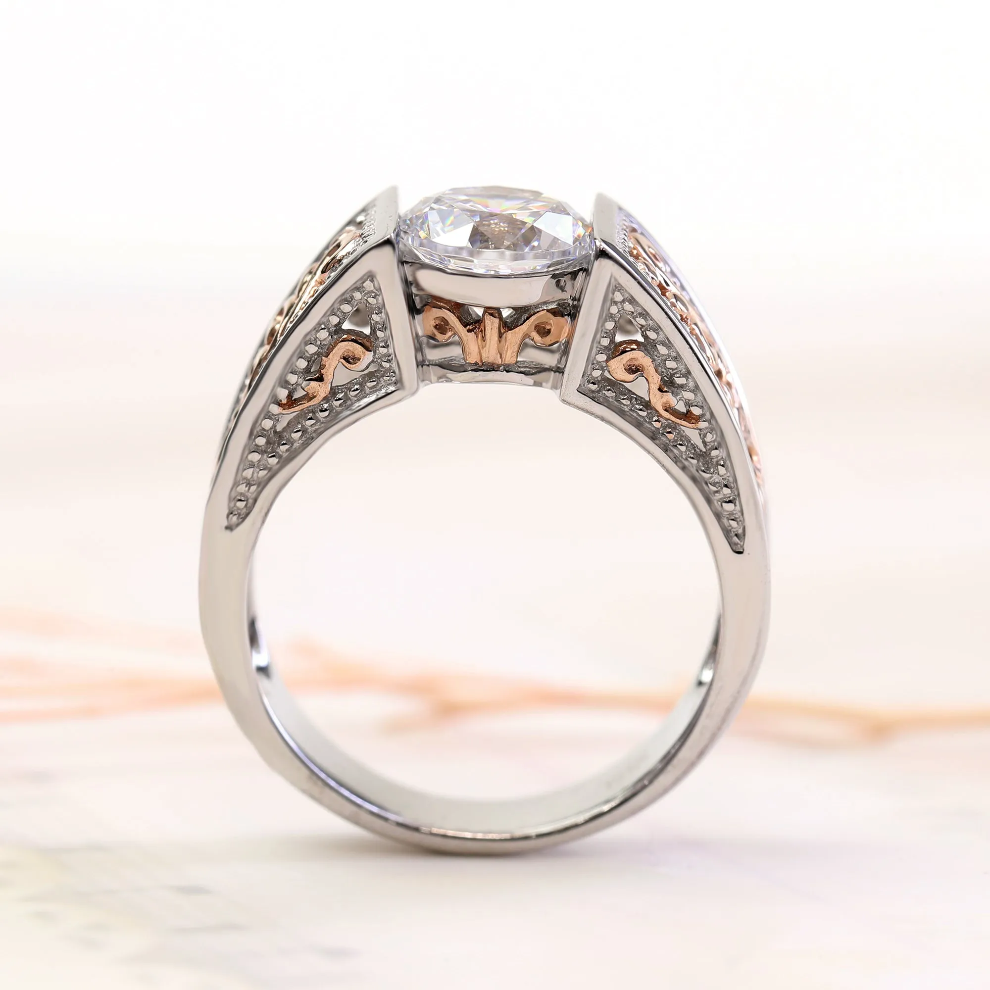 1.25 CT Vintage Edwardian Engagement Ring