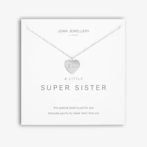 A Little Super Sister Silver 46cm   5cm Extender Necklace 5276