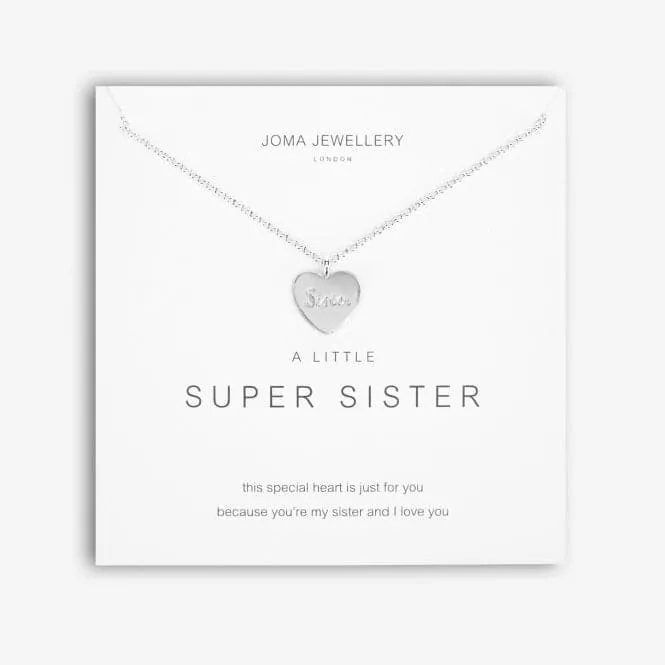 A Little Super Sister Silver 46cm   5cm Extender Necklace 5276