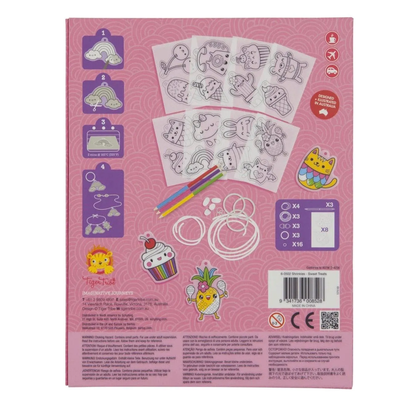 Arts & Crafts | Sweet Treats Shrinkies | Schylling