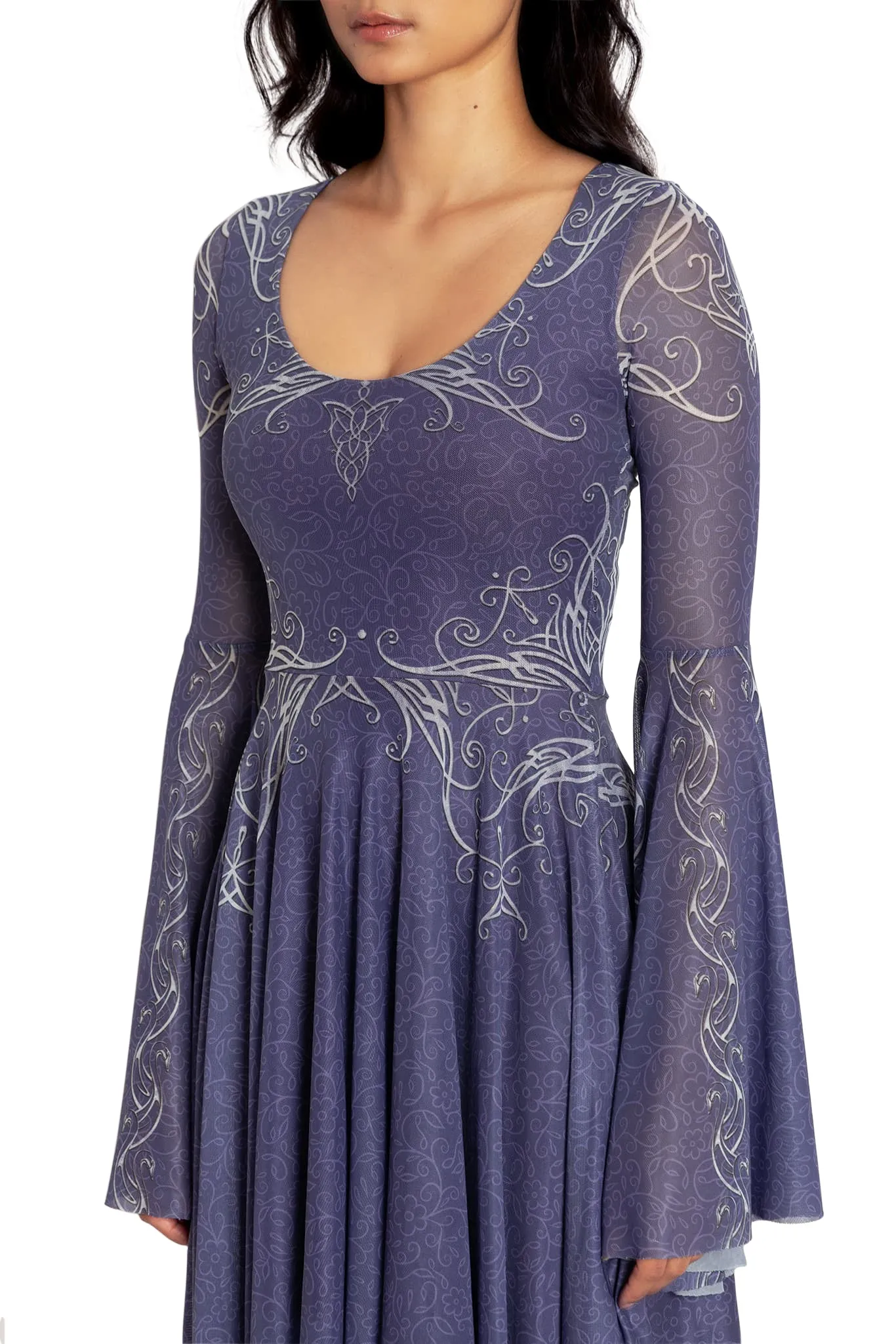 Arwen Undómiel Spectre Handkerchief Dress