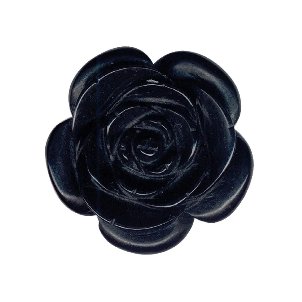 Black Rose Retrolite Pin by Classic Hardware