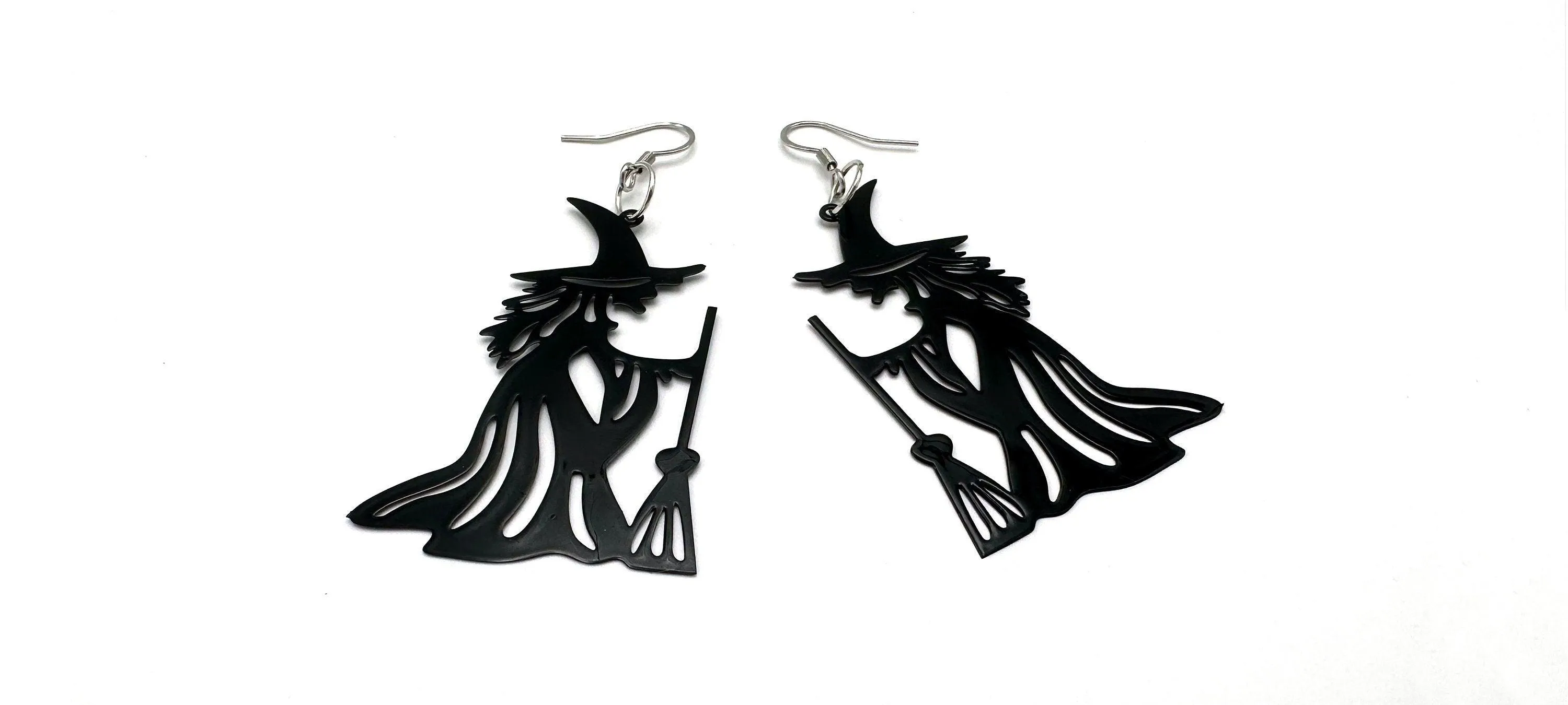 BLACK WITCH EARRINGS | Cast a Spell with Style!