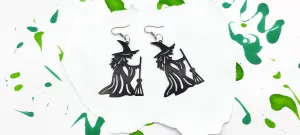 BLACK WITCH EARRINGS | Cast a Spell with Style!