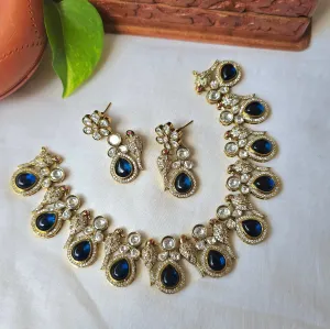 Blue Victorian Diamond Set