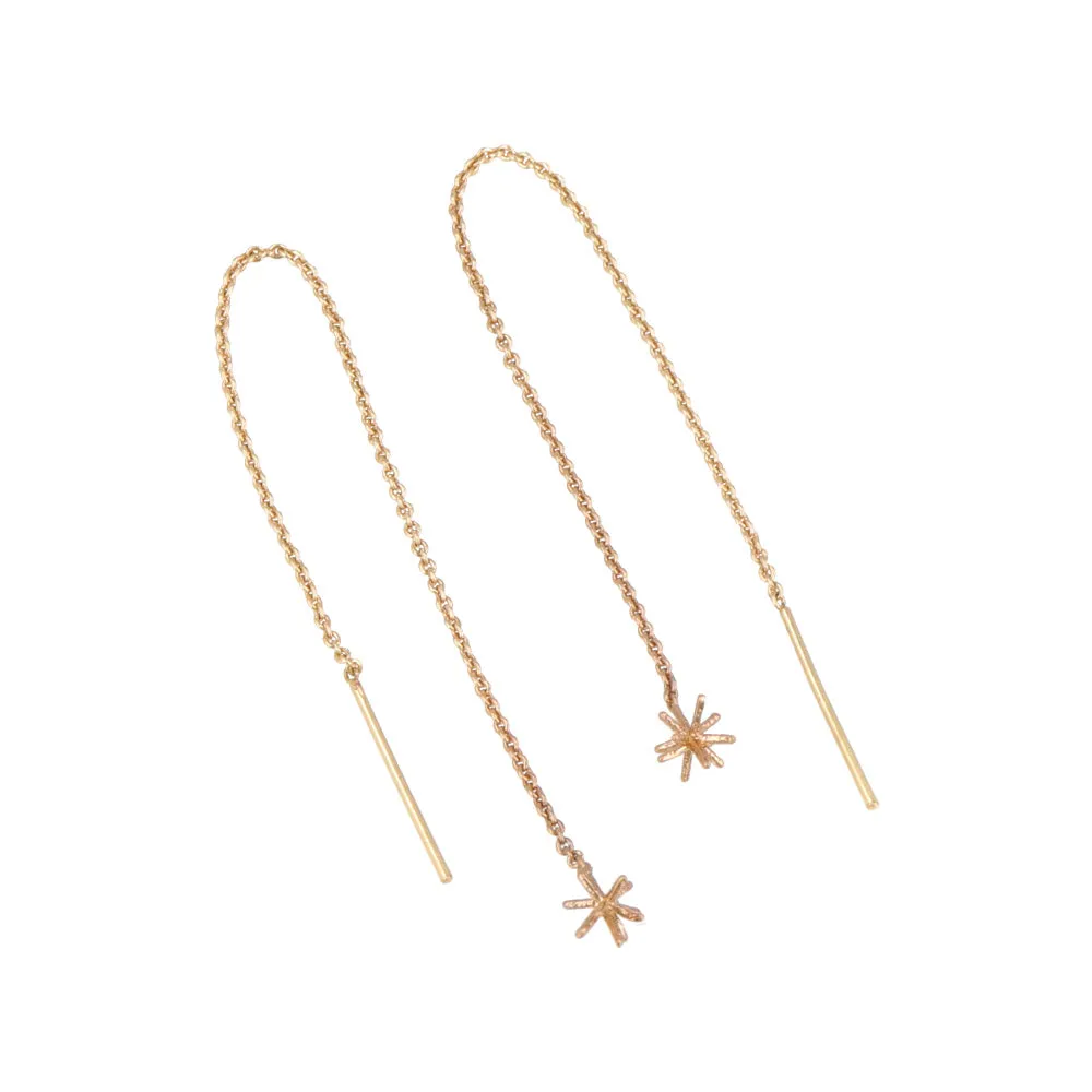 Bright Star Threader Earrings