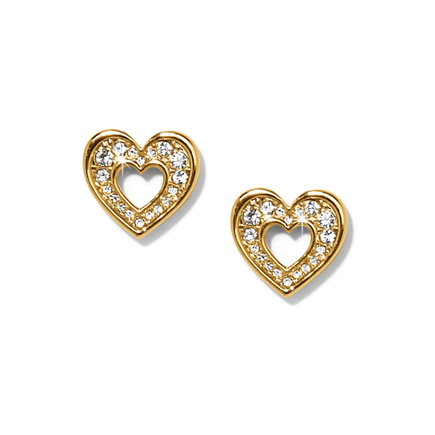 Brighton Enchanting Heart Post Earrings