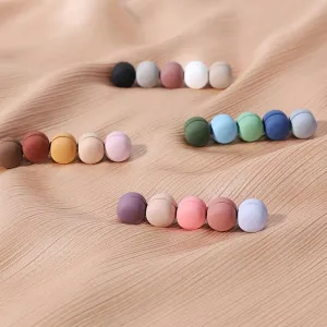 Brooch Metal Magnetic Hijab Button - 31 Colours