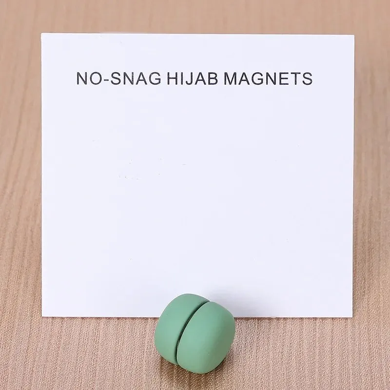 Brooch Metal Magnetic Hijab Button - 31 Colours