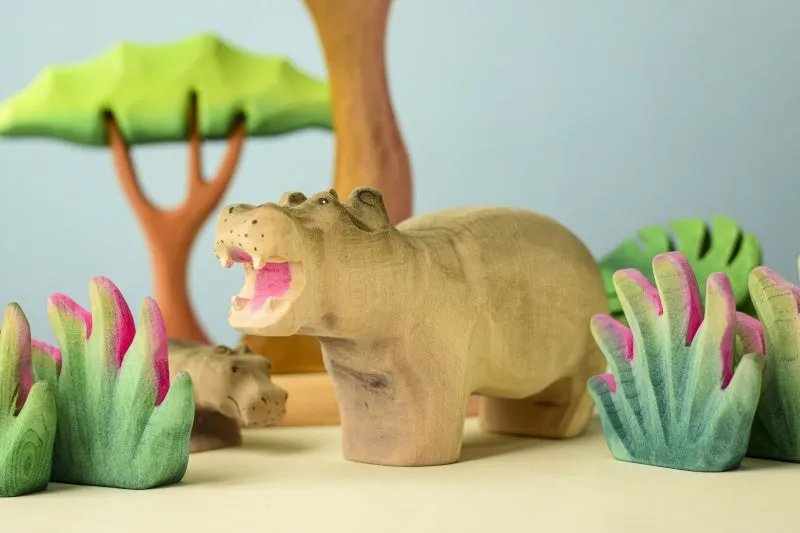 Bumbu Wooden Animal Jungle | Hippo