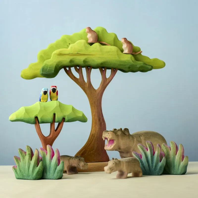 Bumbu Wooden Animal Jungle | Hippo