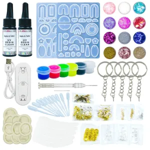 Earrings Pendant Resin Craft Kit