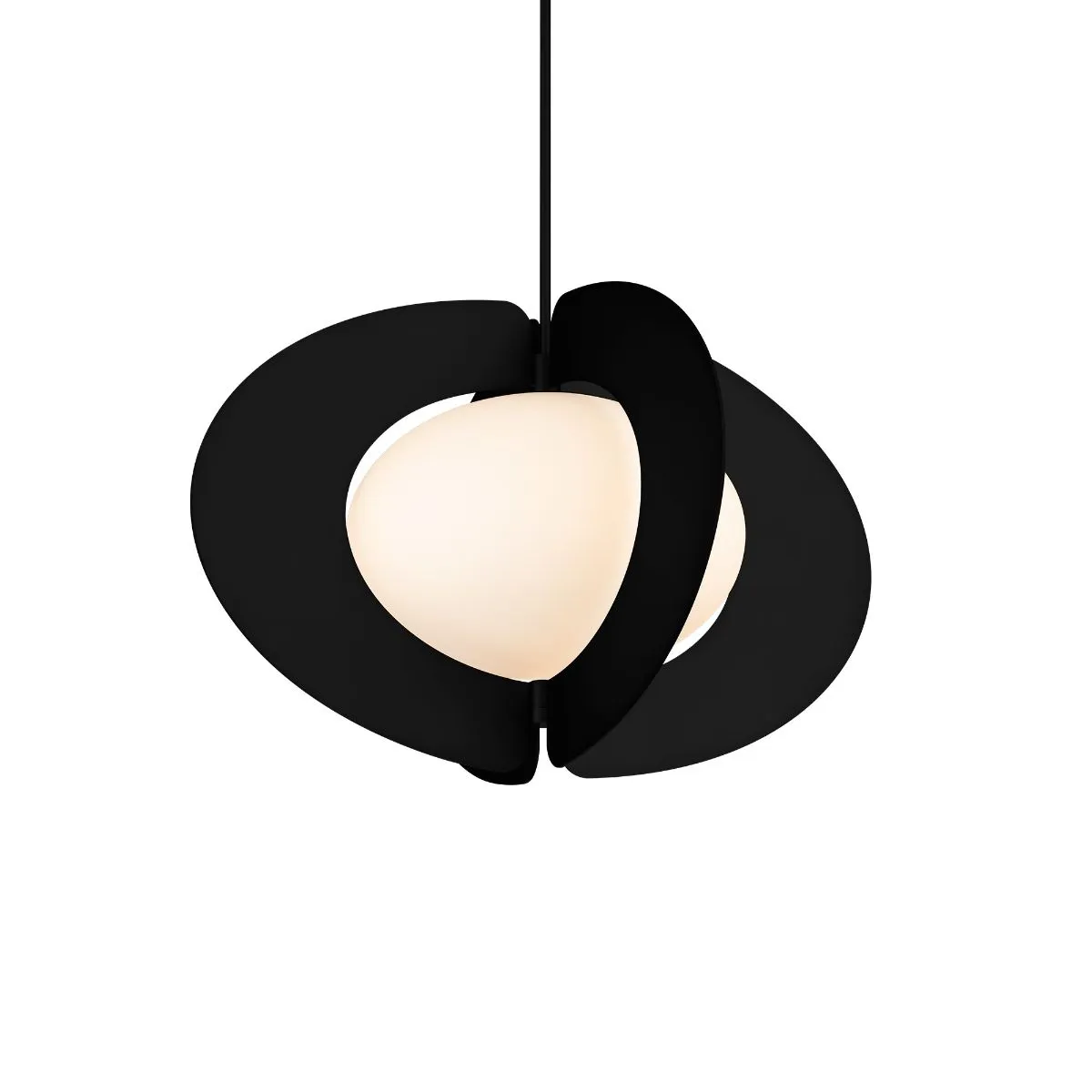 Echelon 24 in. LED Pendant Light Black finish