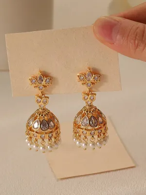 Elegant Vintage Wind Chime Zircon Earrings MSE00144