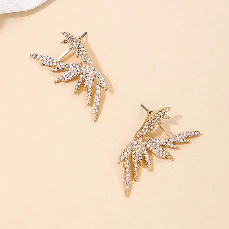 Enchanting Angel Wing Earrings by Planderful - Vienna Verve Collection