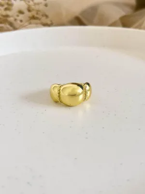 Gold Bubble Ring