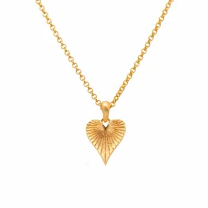 Heart Of Joy No Chain 24K Gold Vermeil Pendant