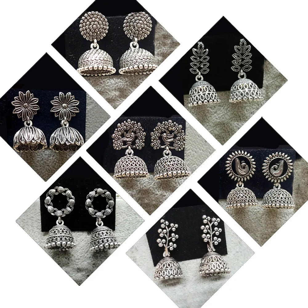 JewelMaze Set of 7 Earrings Combo