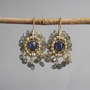 Labradorite Cherkes Earrings