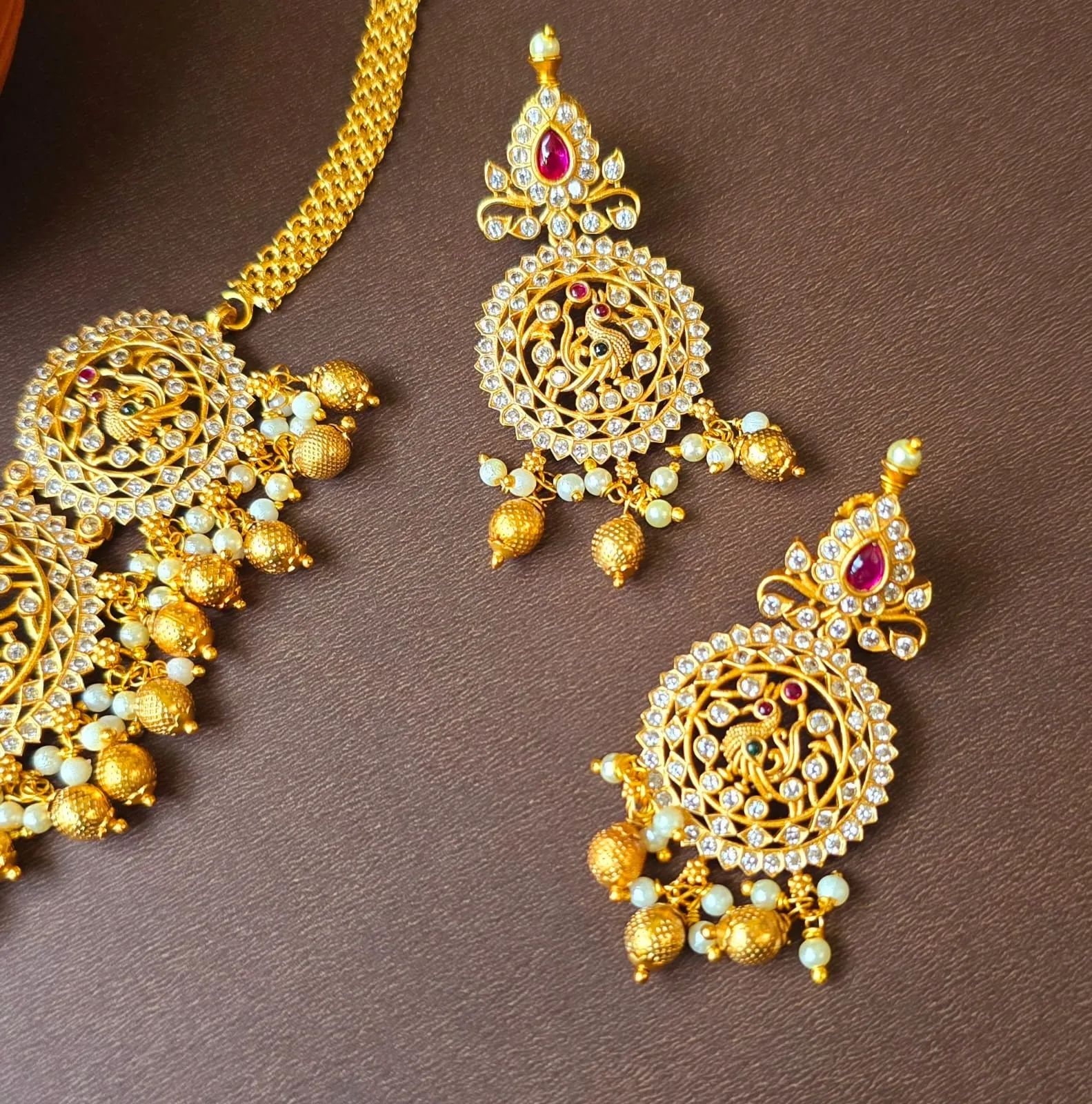 Lakshmi Devi Short Necklace Design