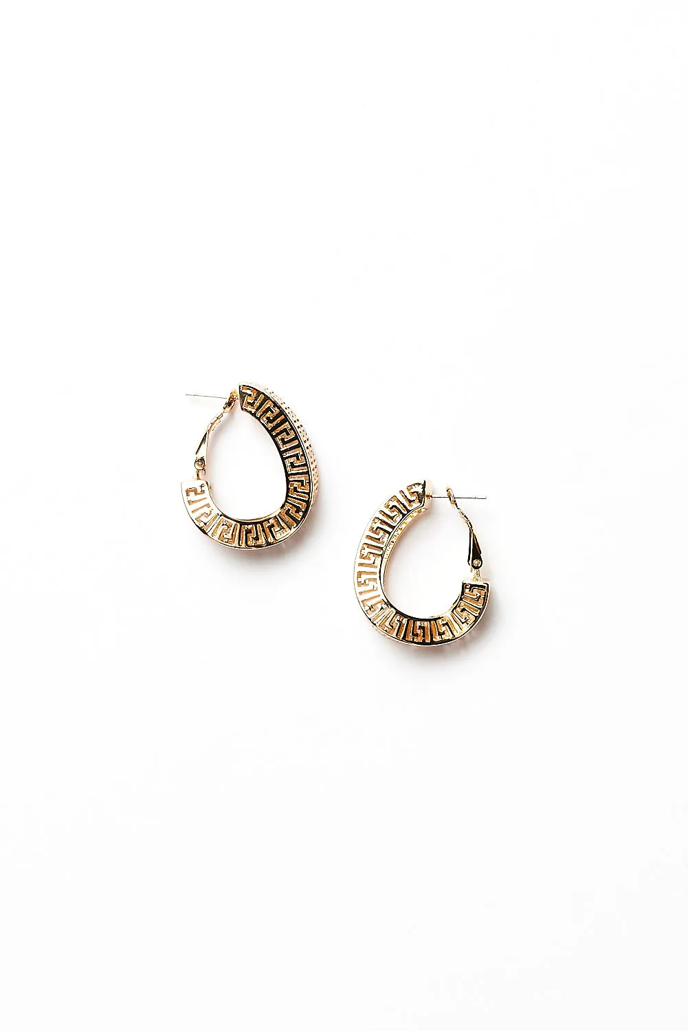 Lorenzo Earrings in Gold