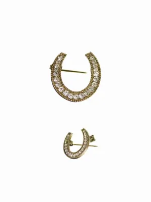 Lucky Horseshoe | Brooch