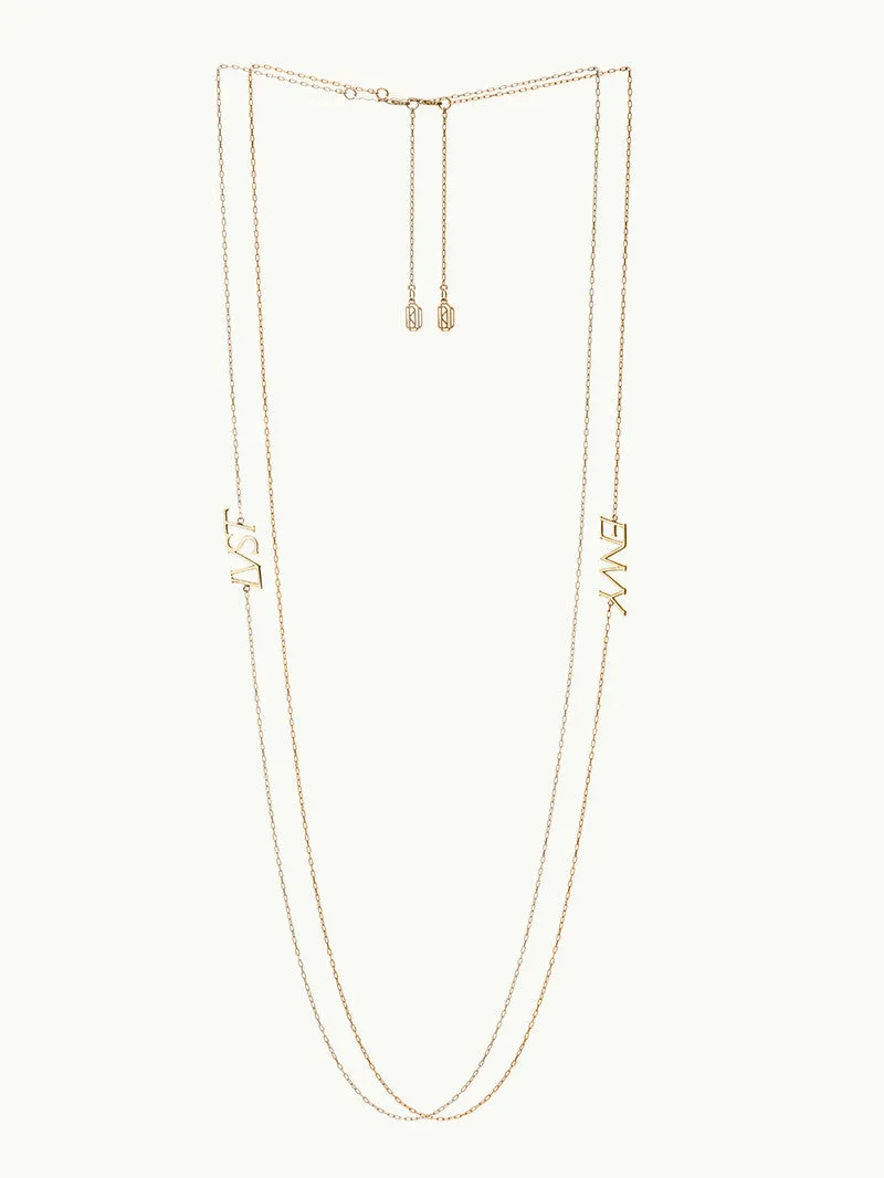 Lust Pendant Necklace In 18K Yellow Gold