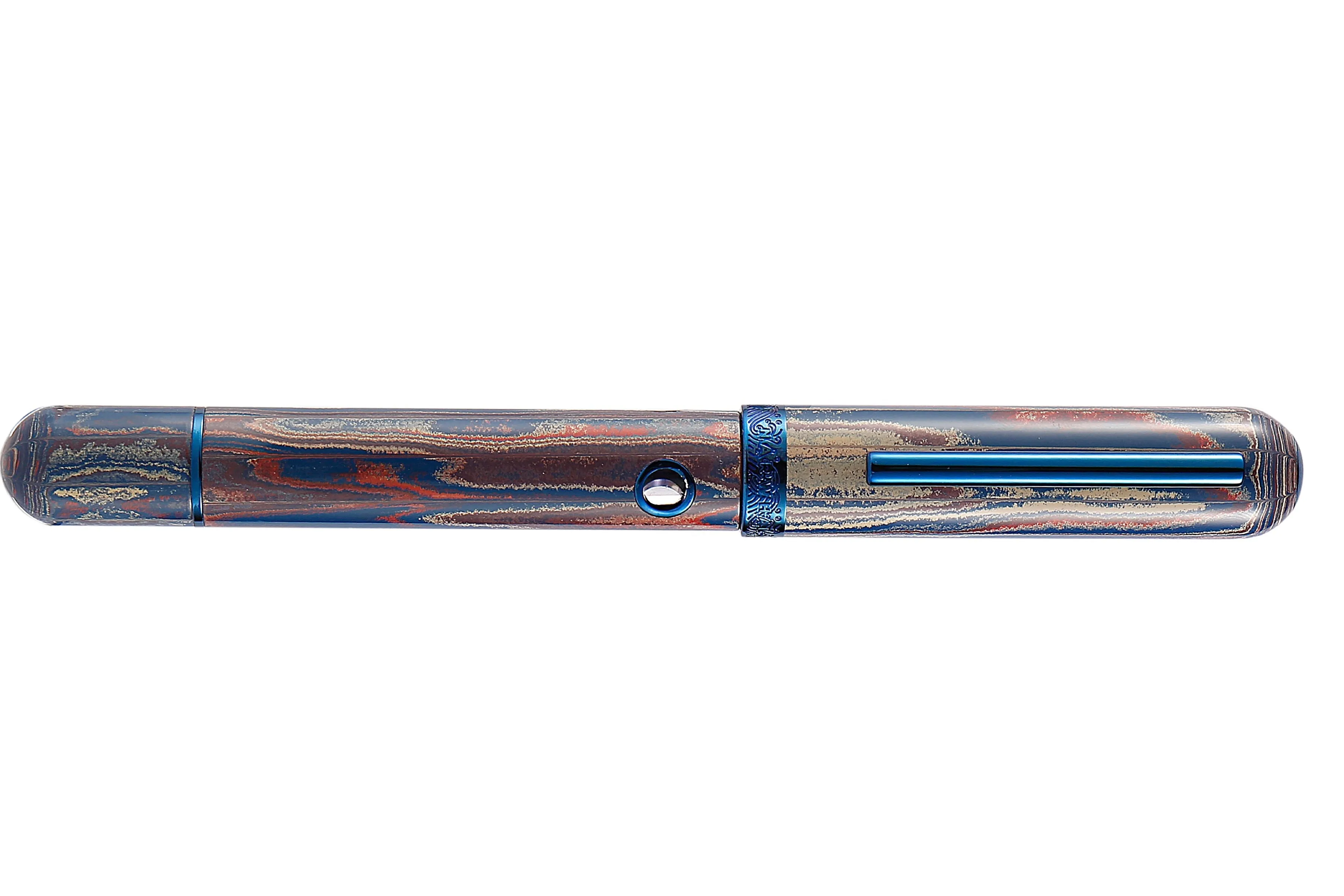 Nahvalur Nautilus The Blue Ringed Fountain Pen