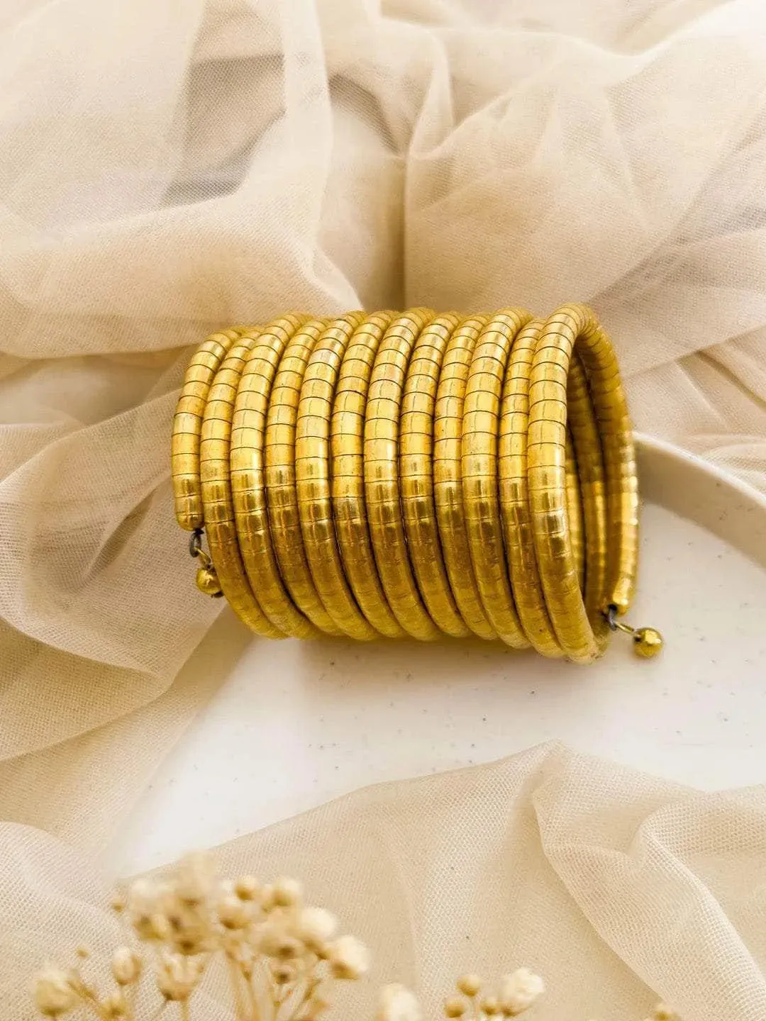 Neha Shetty In Stackable Bracelets Gold