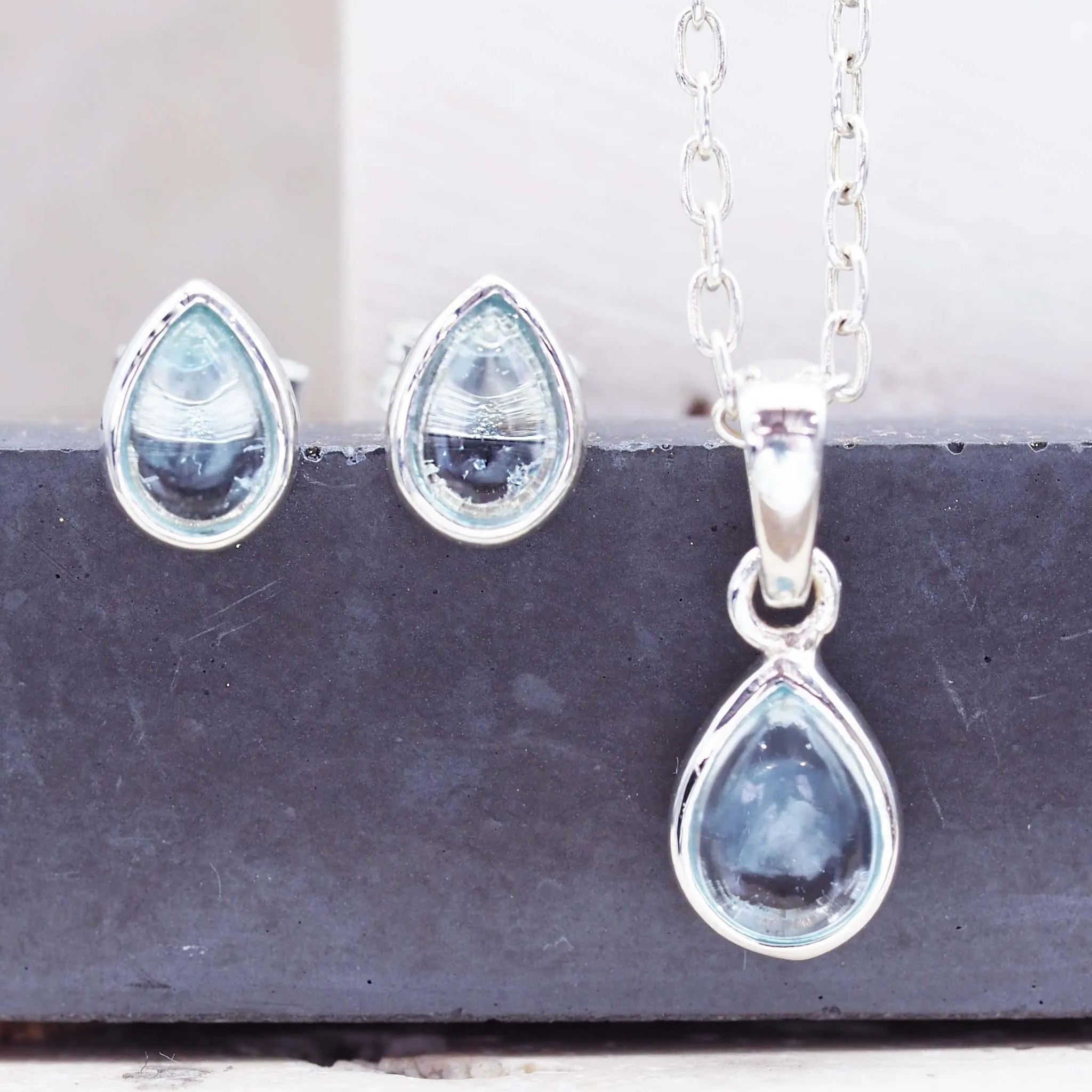 November Birthstone Jewellery Set - Topaz Jewellery