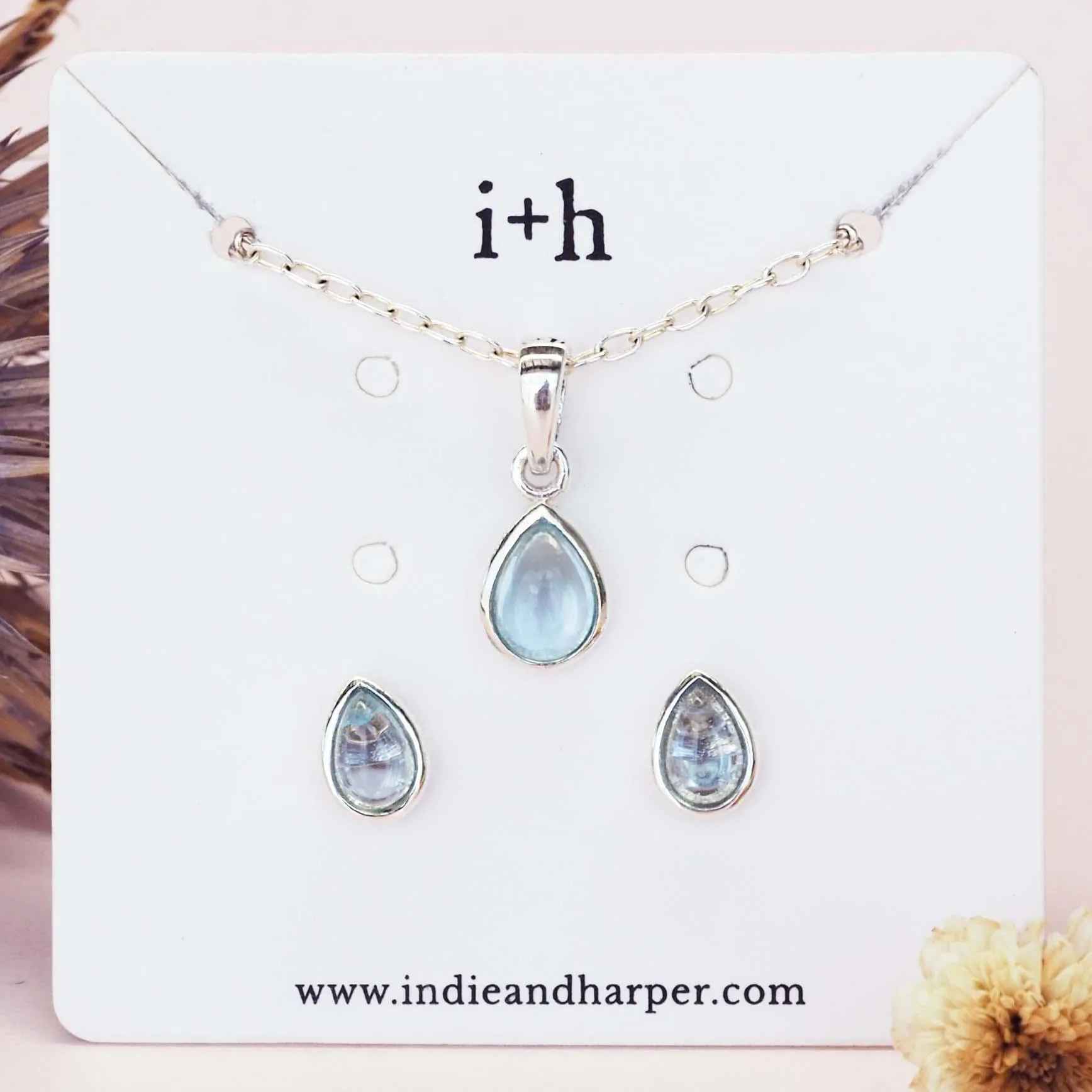 November Birthstone Jewellery Set - Topaz Jewellery