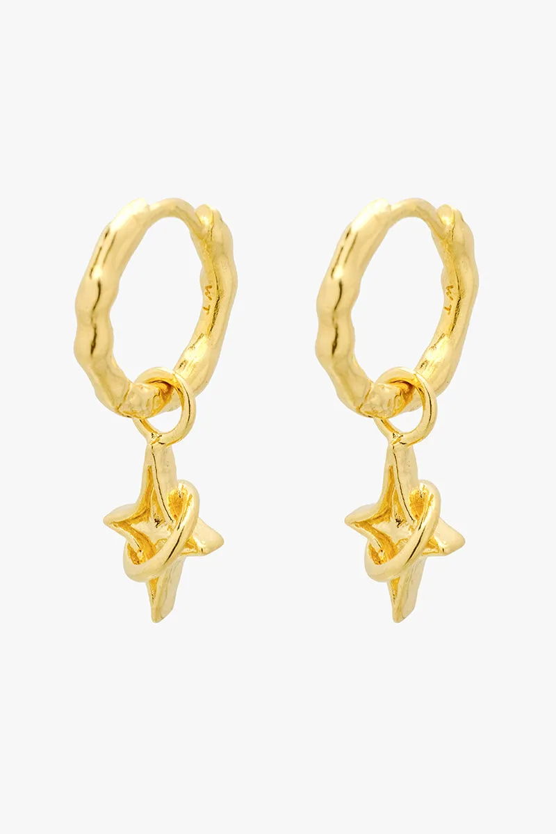 Orion Hoop Gold Plated