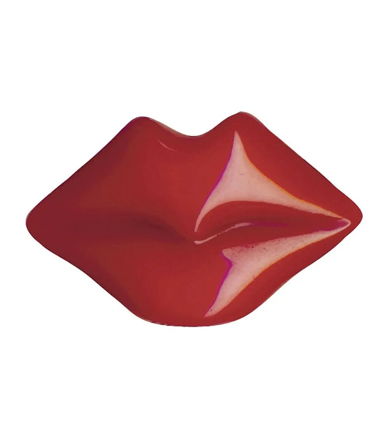 Red Lips Retrolite Pin by Classic Hardware