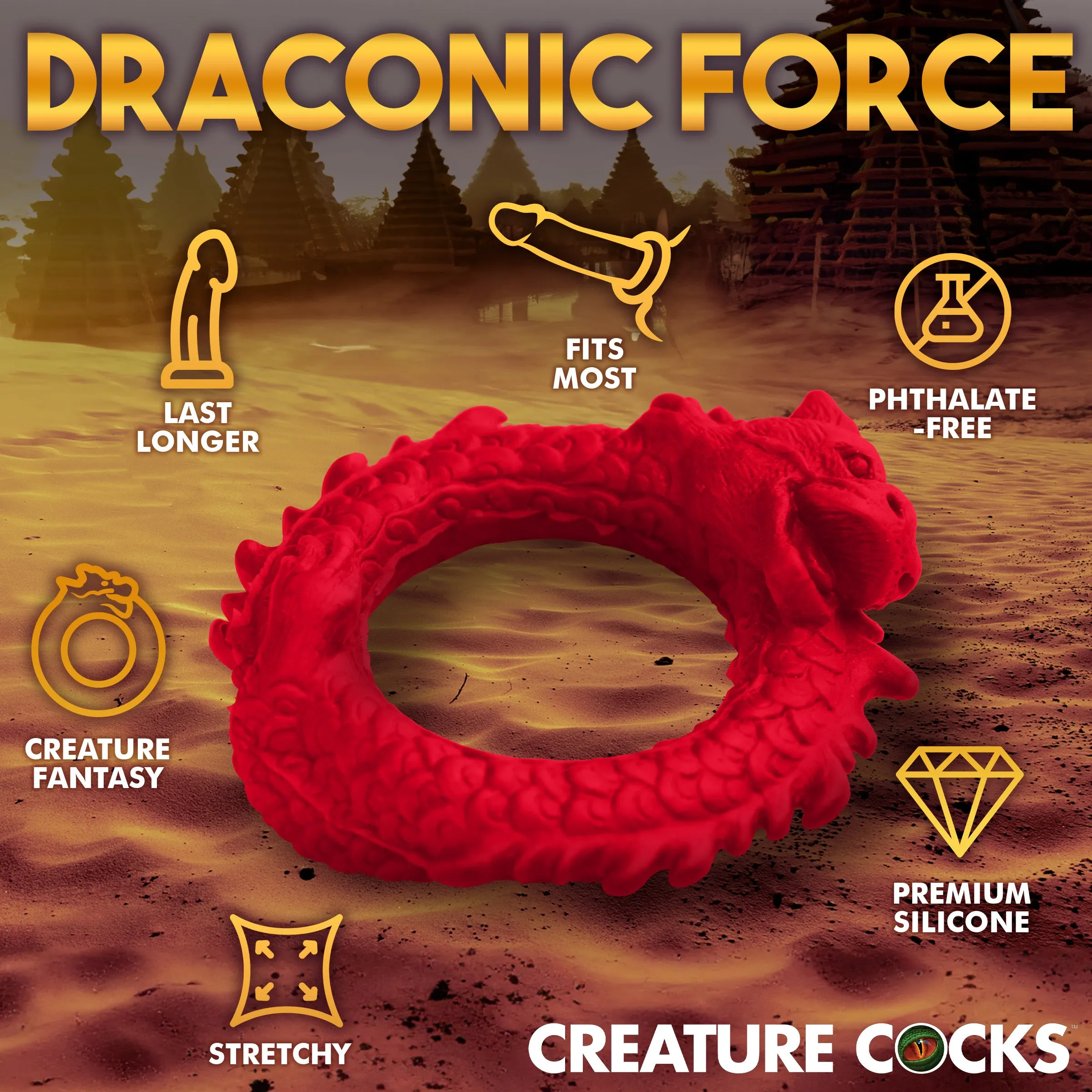 Rise Of The Dragon Cock Ring