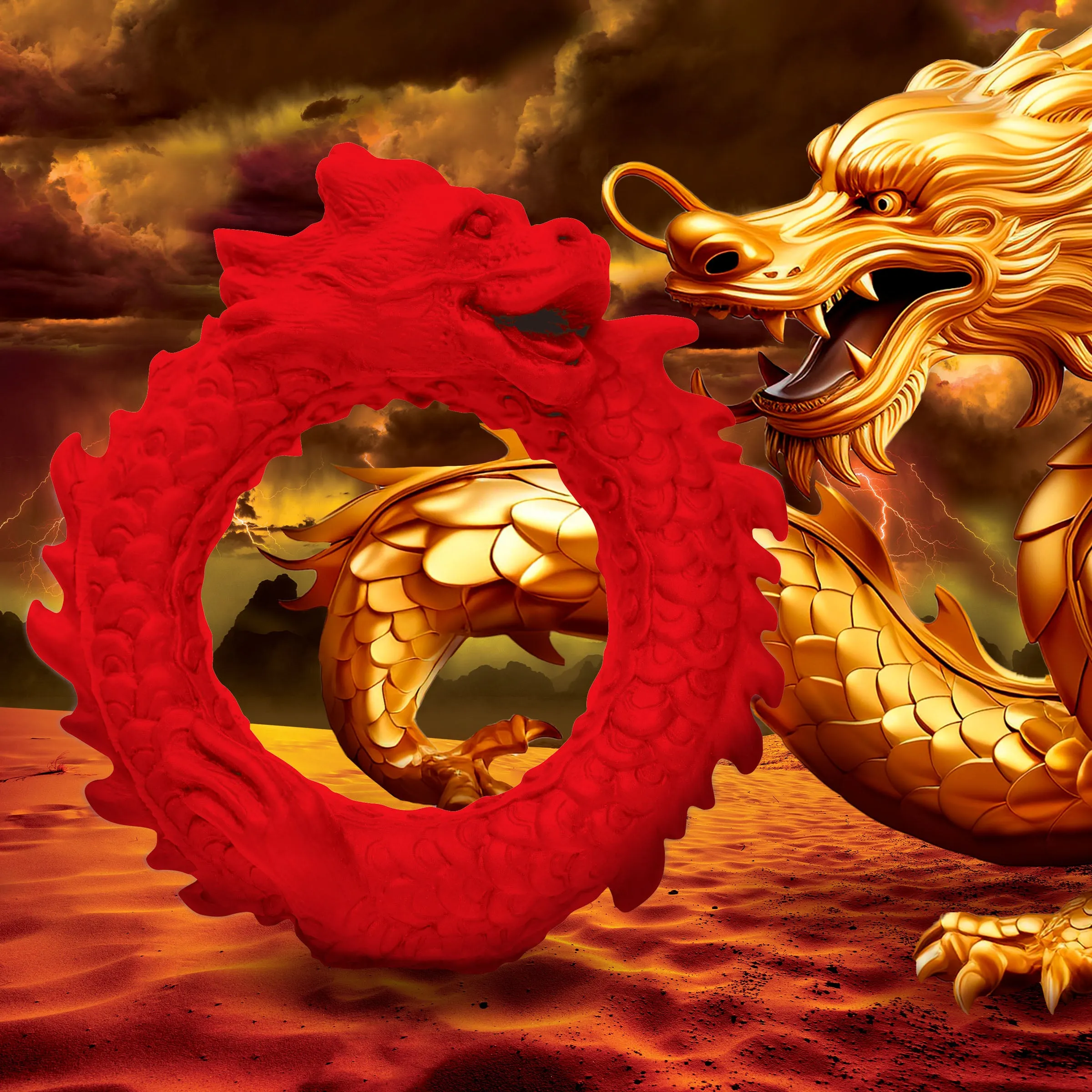 Rise Of The Dragon Cock Ring