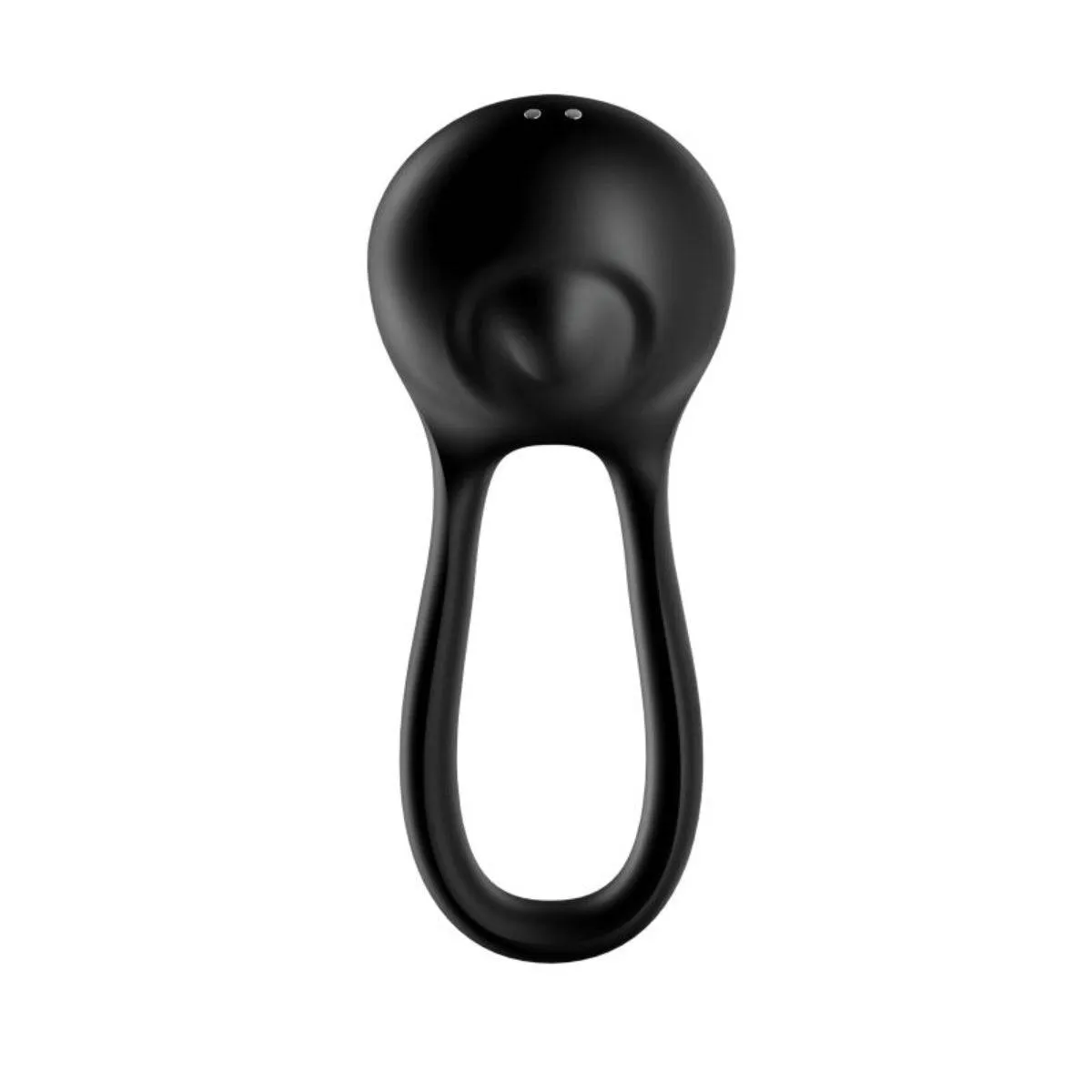 Satisfyer Majestic Duo Vibrating Cock Ring Black