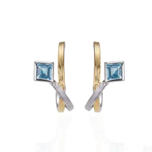 Talay Blue Topaz Earrings