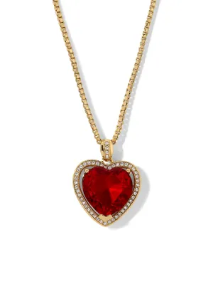 The Ruby Heart Necklace