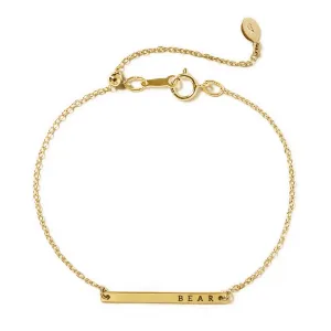 Thin Bar ID Bracelet