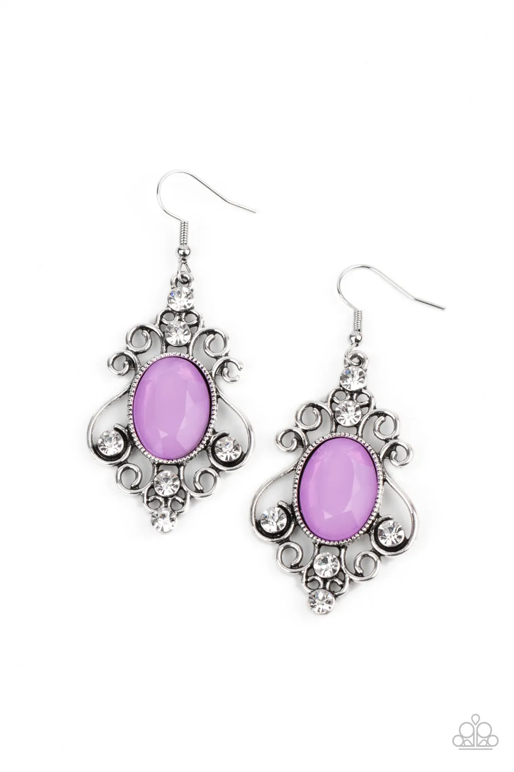 Tour de Fairytale Purple-Earrings