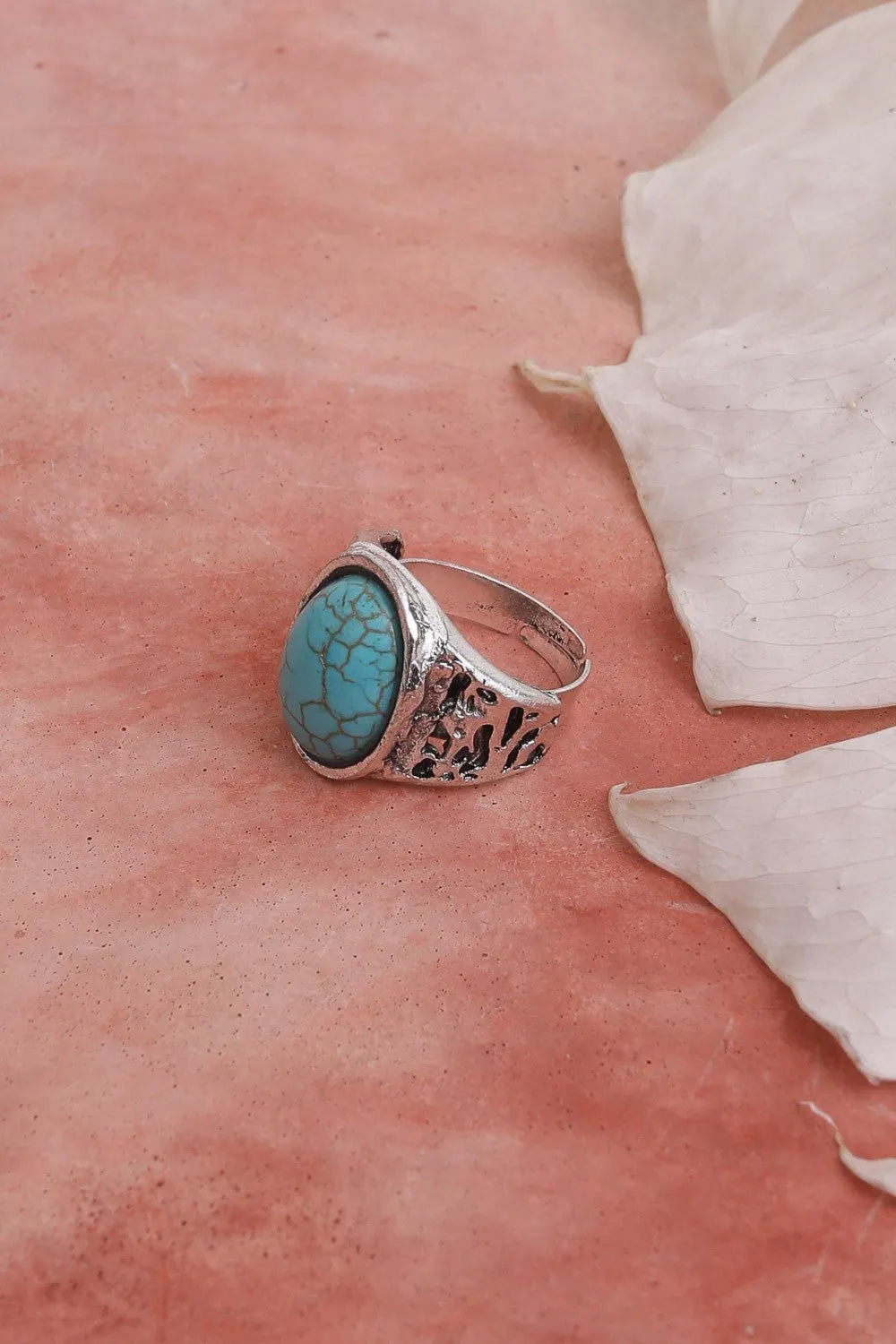 Turquoise Universe Ring